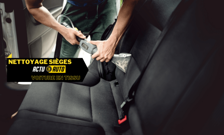 Nettoyer sieges voiture