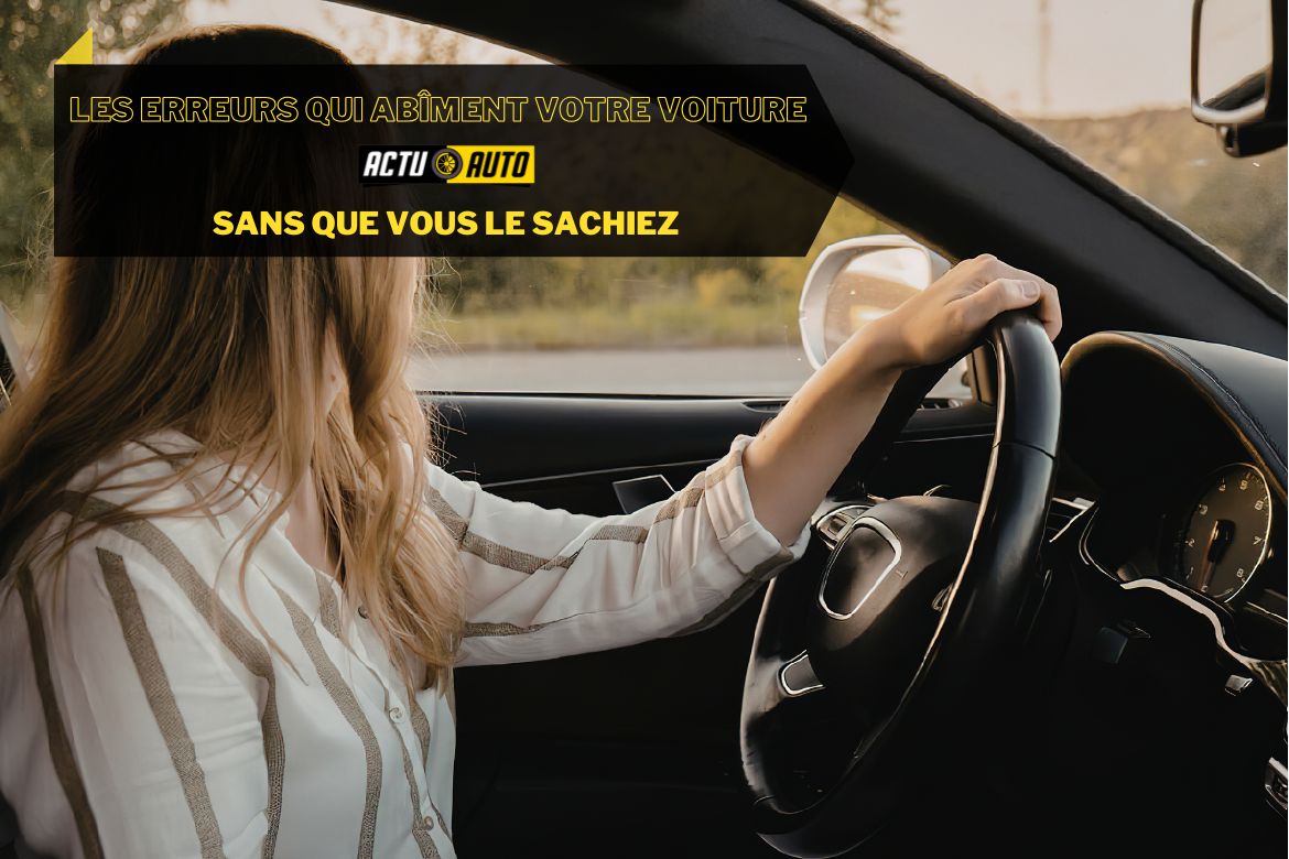 Les erreurs qui abîment votre voiture sans que vous le sachiez | Mongrossisteauto.com