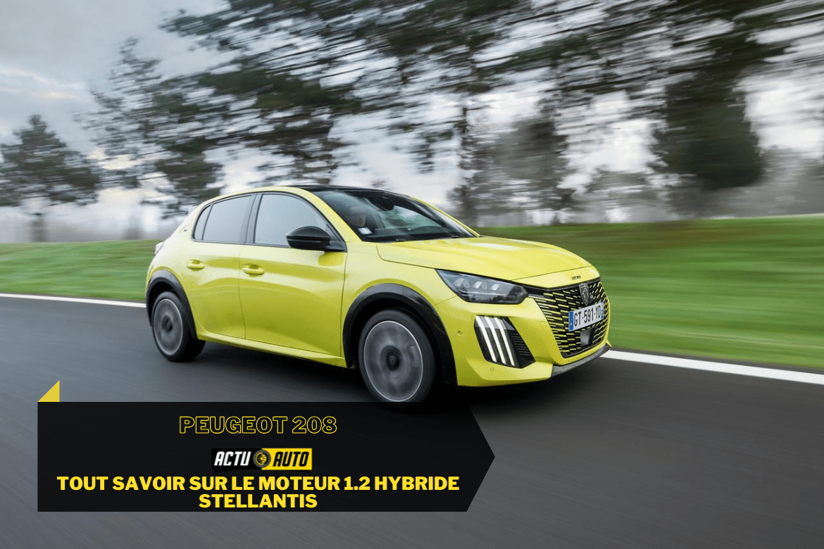 Peugeot 208 : tout savoir sur le moteur 1.2 hybride Stellantis
