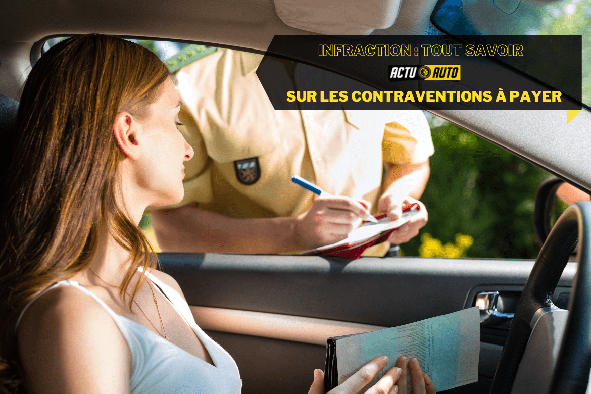 Infraction : tout savoir sur les contraventions à payer | Actuauto.fr